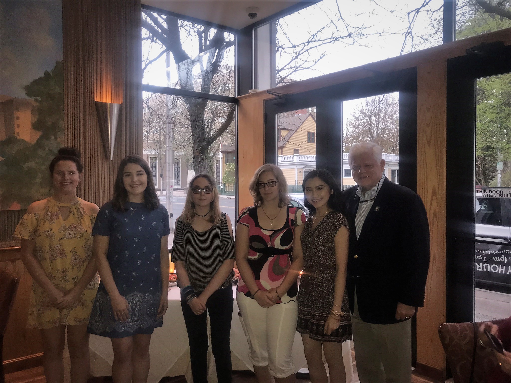 Rep. Larson with SSA East Hartford District Manager Gilda Agosto 