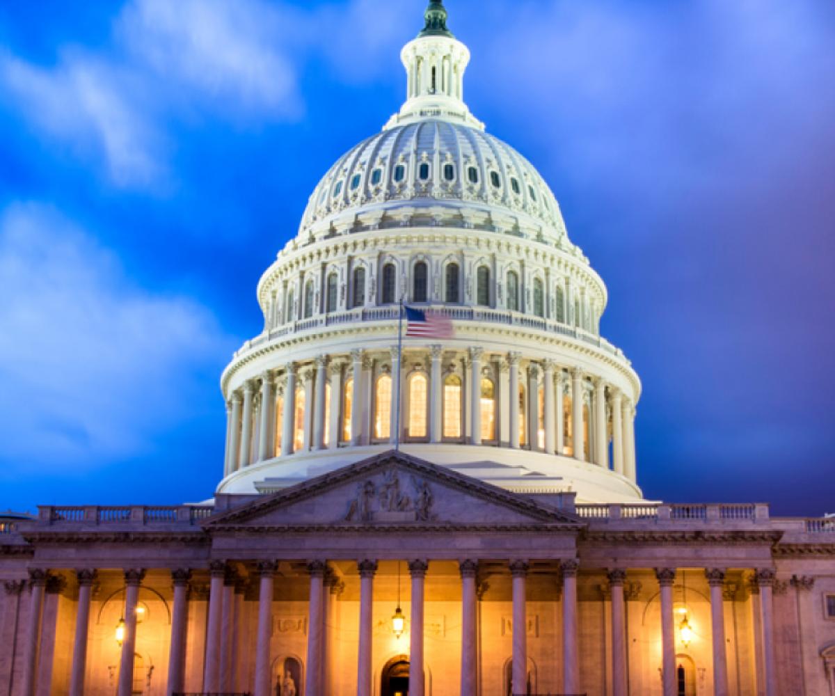 U.S. Capitol Building at Twighlight