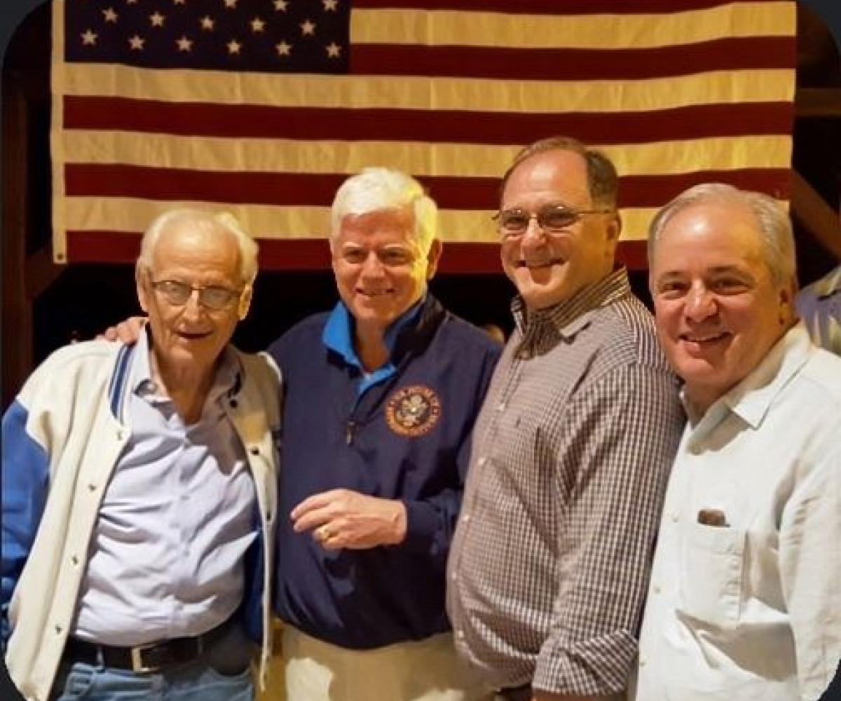 Rep. Larson with Rep. Pascrell