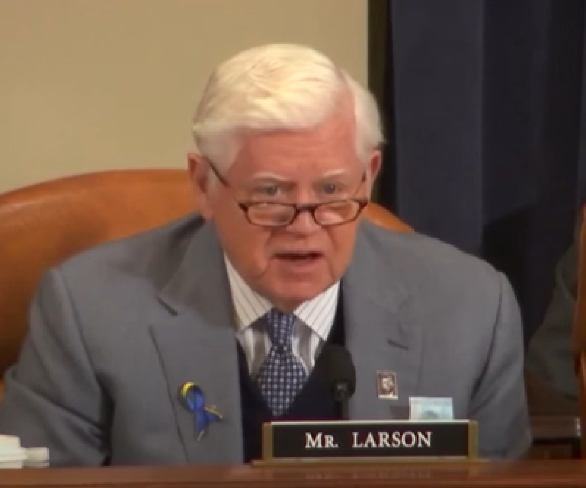Larson Remarks At Ways and Means Hearing