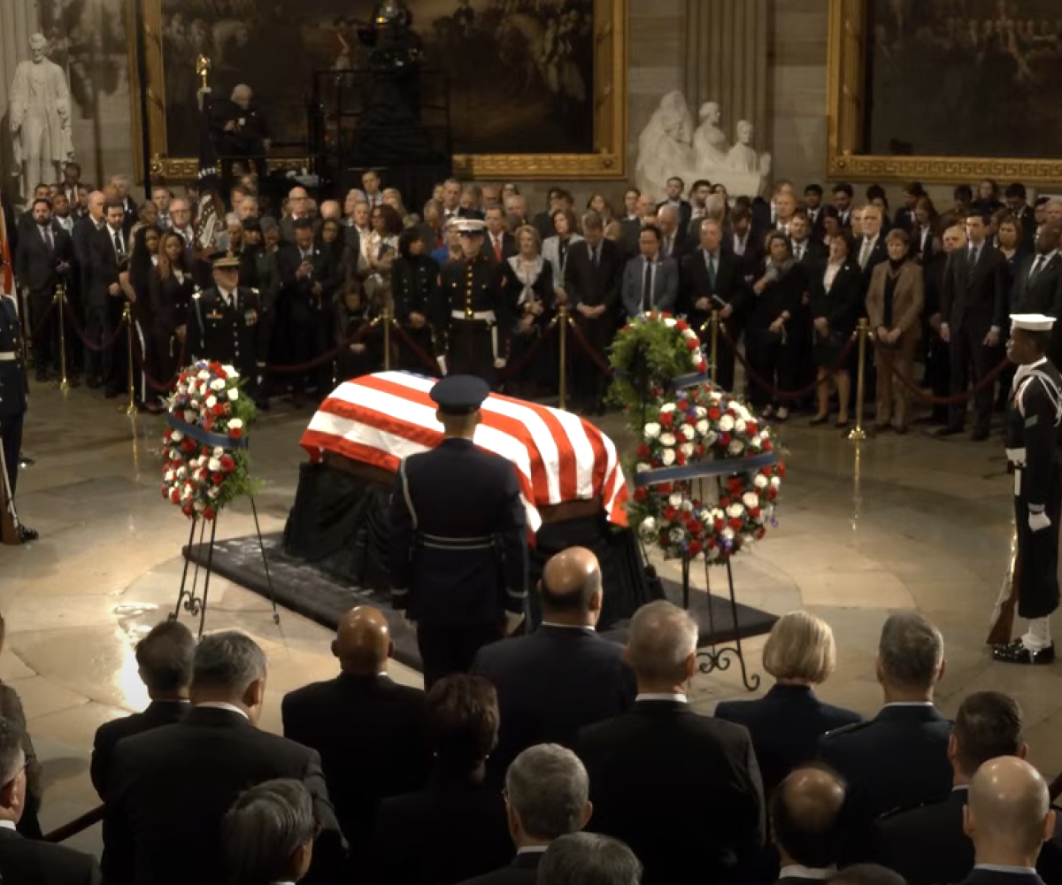 Members of Congress and Vice President Kamala Harris honor former President Jimmy Carter at the U.S. Capitol 