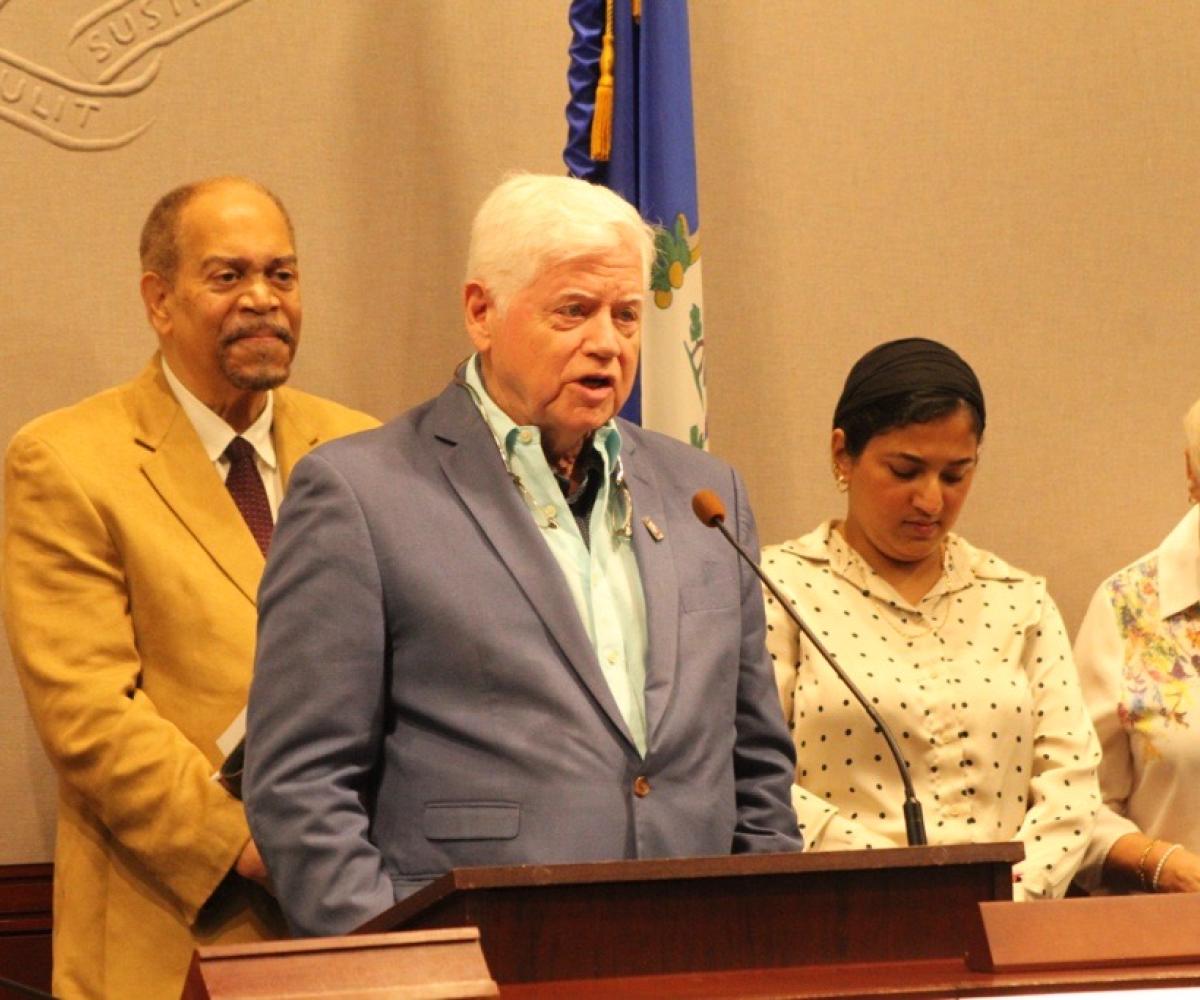 Rep. Larson calls for action on environmental justice with the Sierra Club