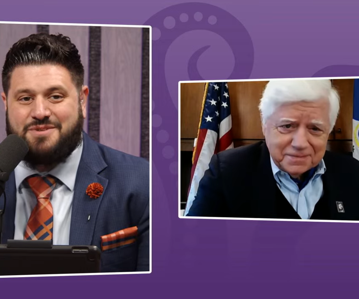 Rep. Larson with Frankie Graziano on The Wheelhouse