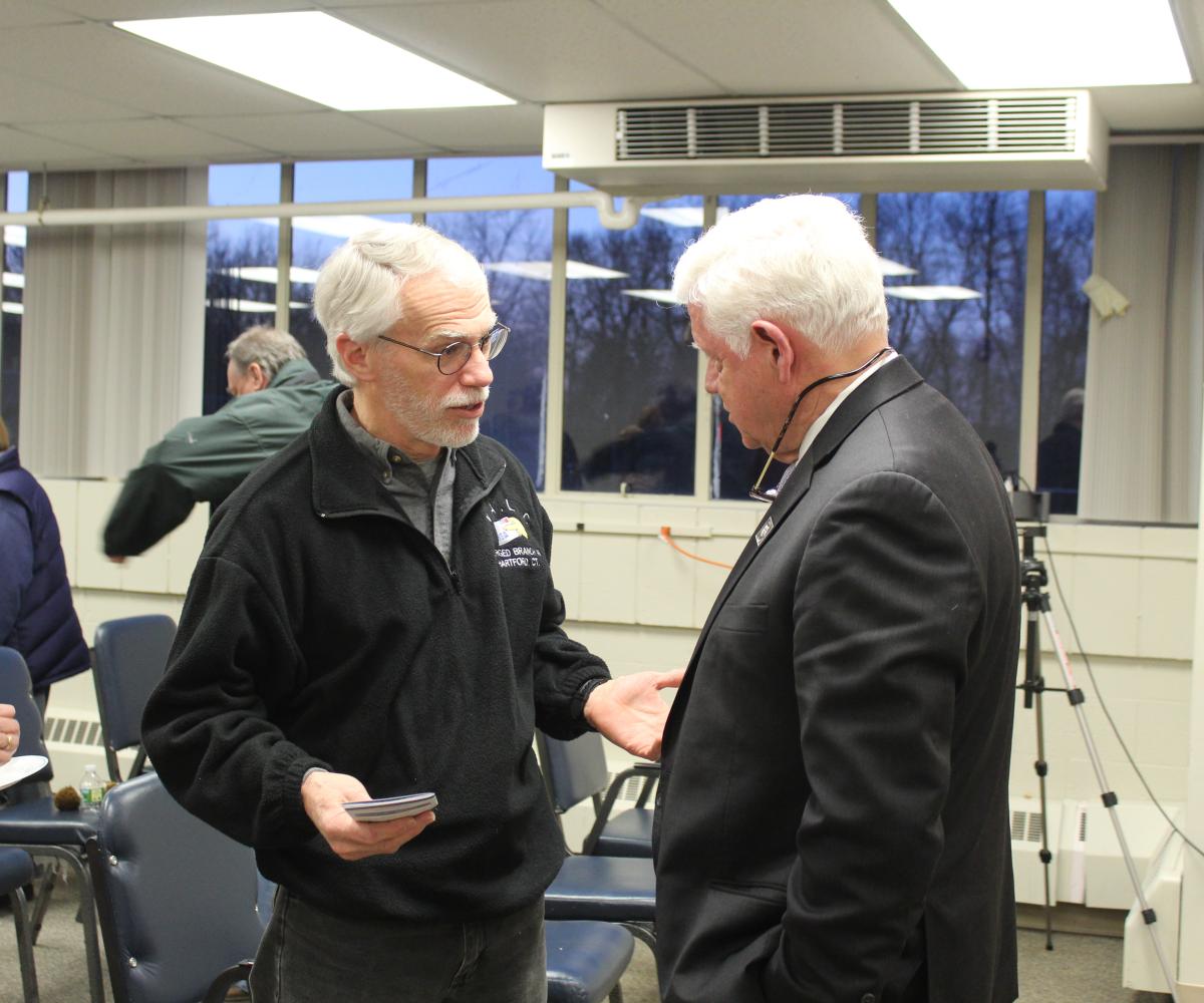 Congressman Larson Social Security forum Bloomfield