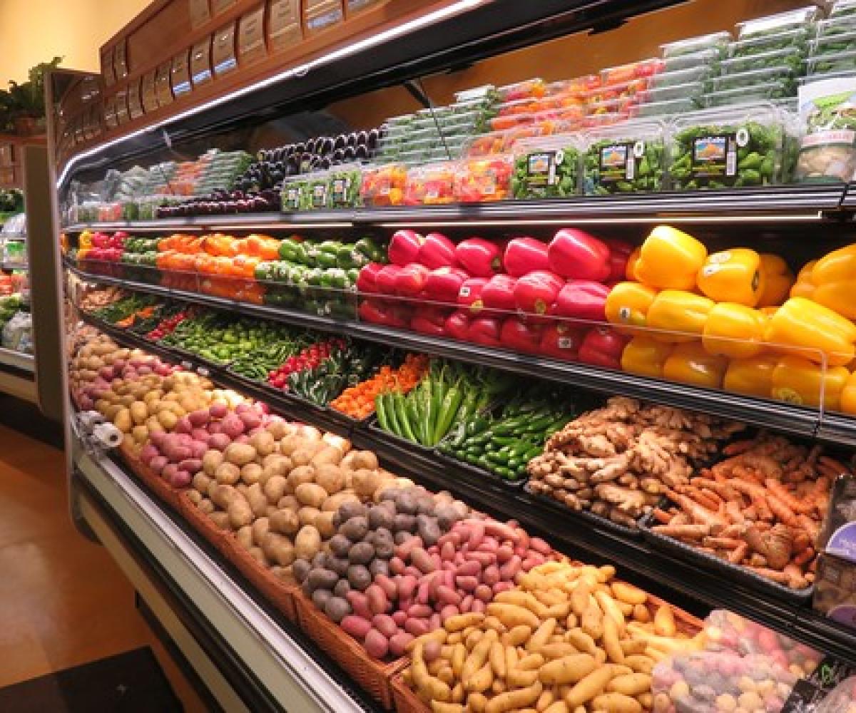produce at a store