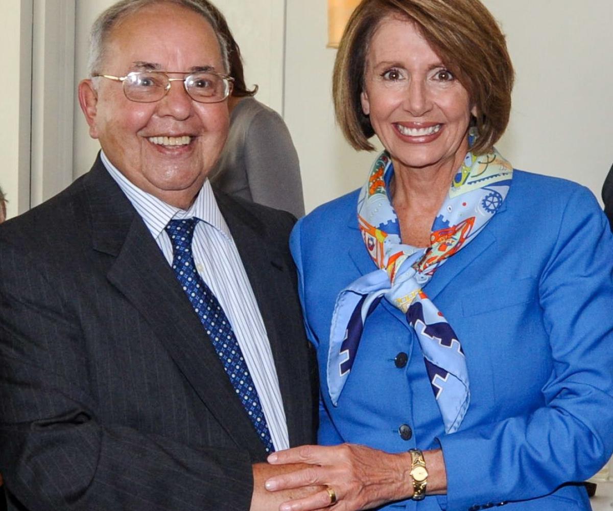 Billy Ciotto and Nancy Pelosi