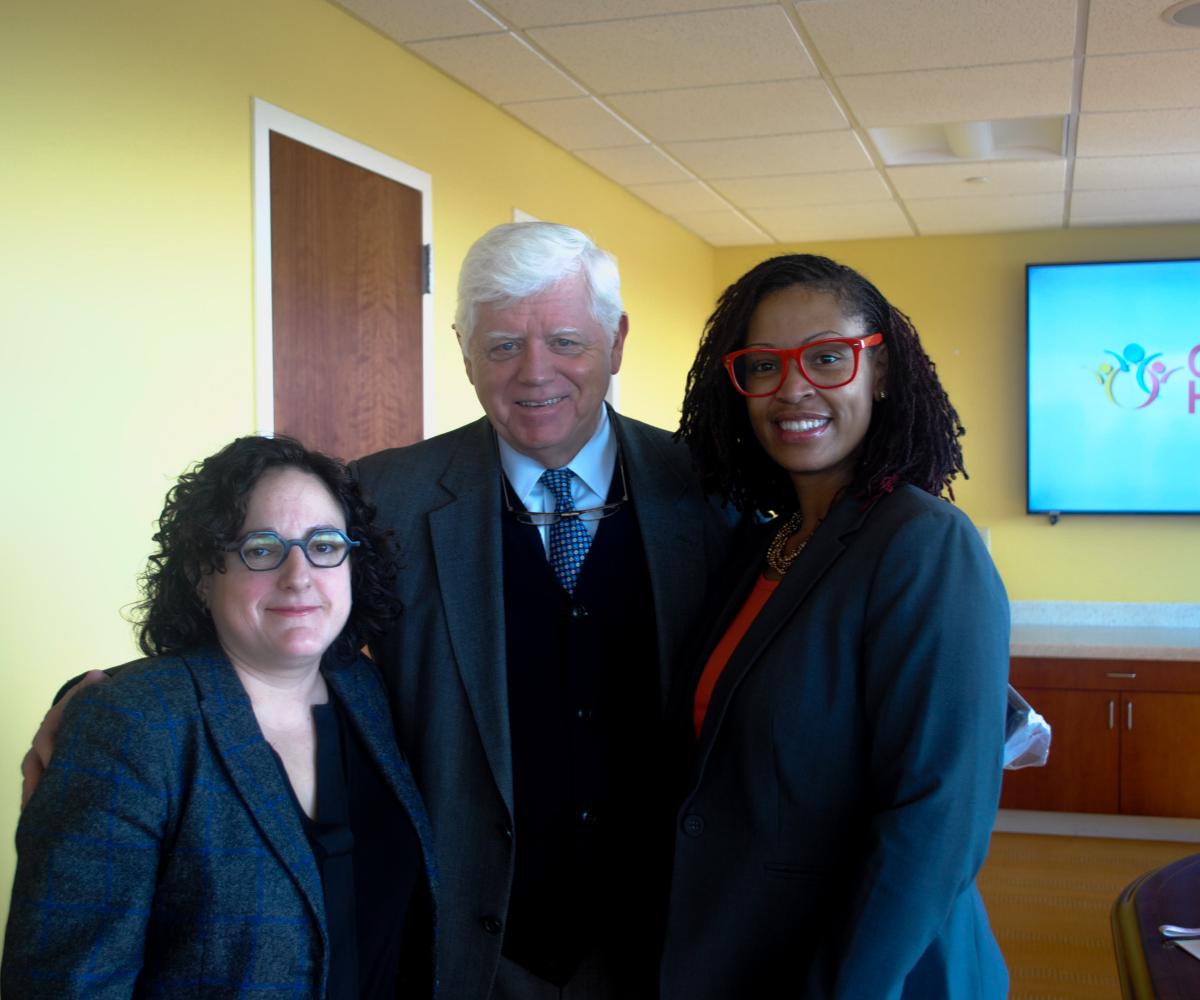 Congressman Larson with Constituents