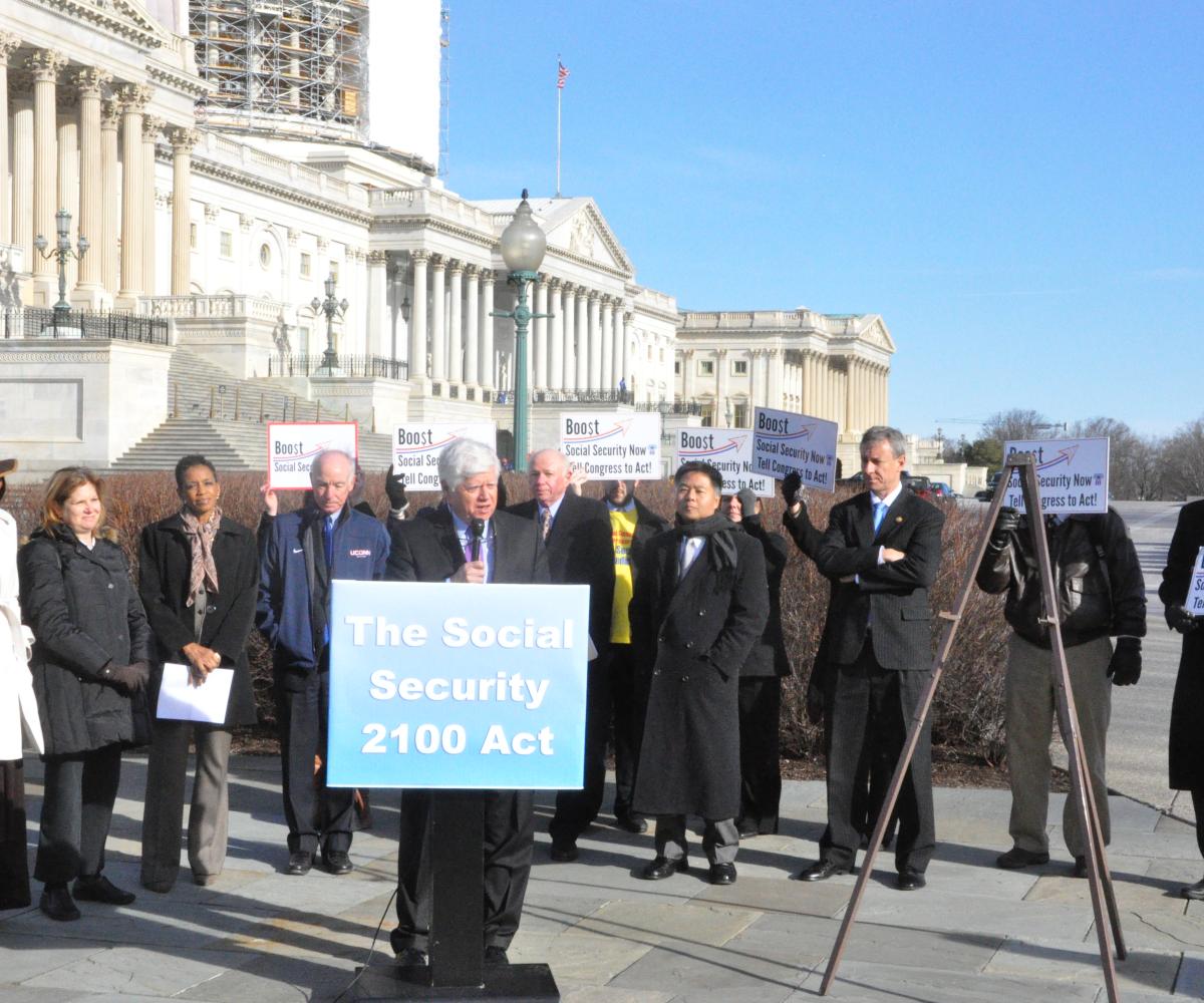 Rep. Larson introduces the Social Security 2100 Act