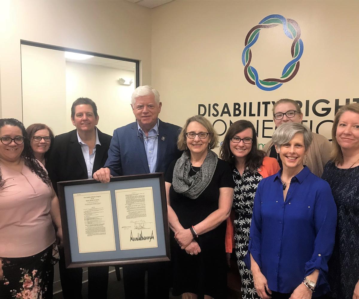 Congressman Larson with Constituents