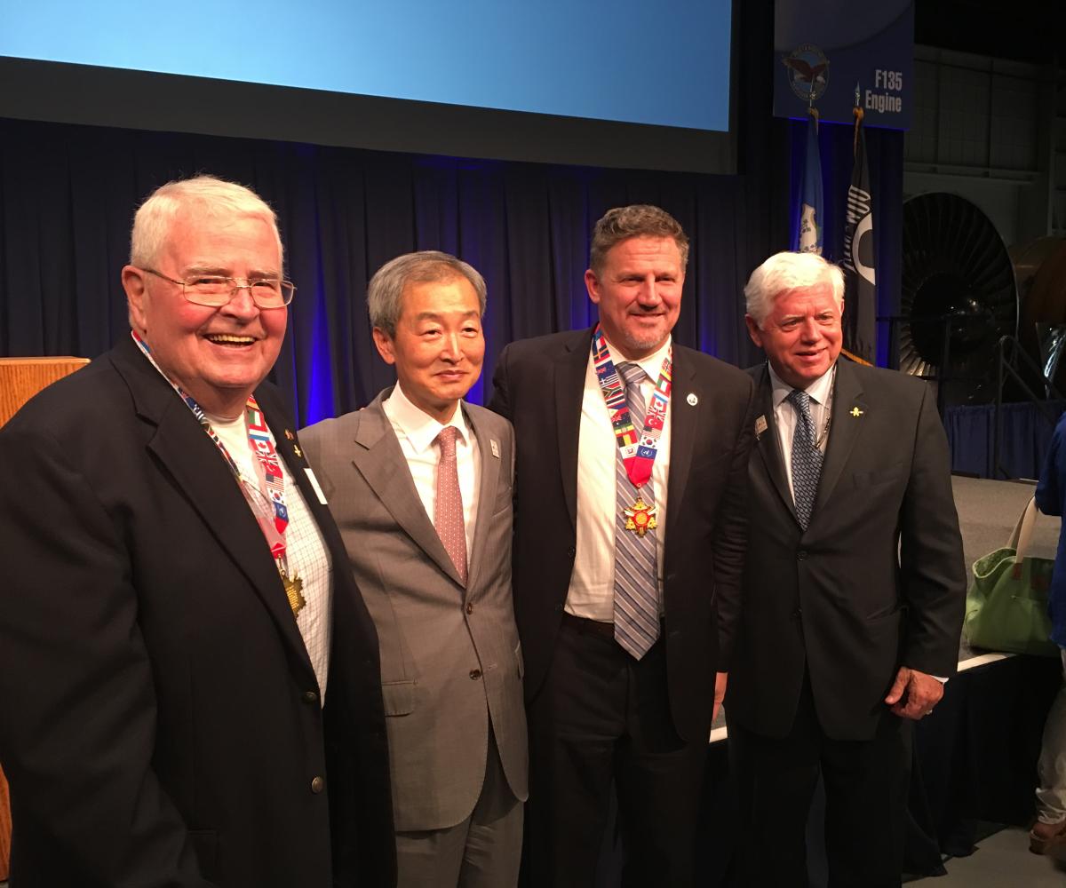 Congressman Larson Medal of Gratitude