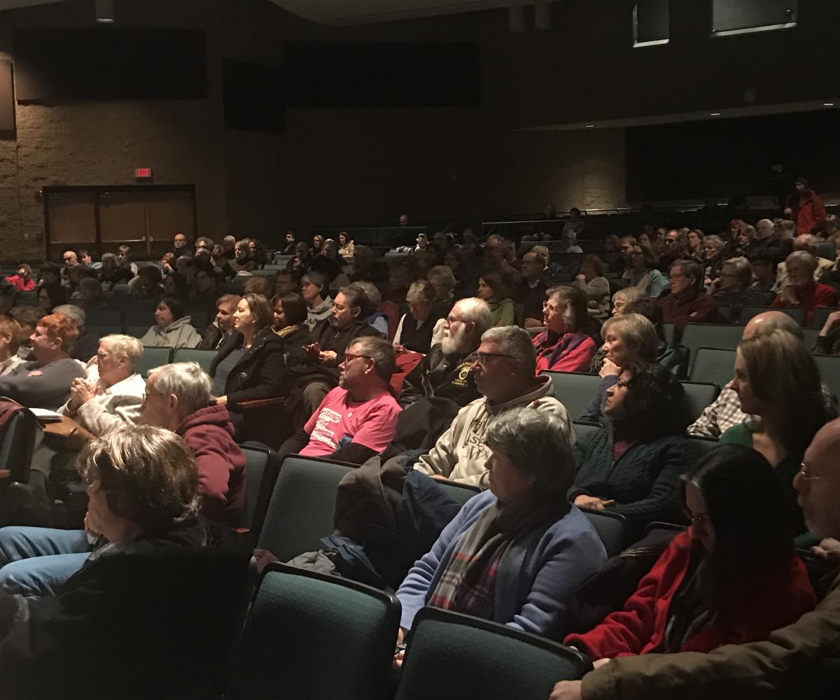 Townhall participants