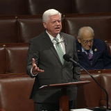 Rep. Larson on the House Floor leading a Special Order Hour in support of Medicare and Social Security