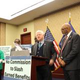 Rep. Larson with labor leaders