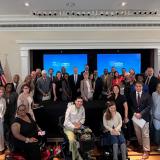 Rep. Larson at the White House with Commissioner Martin O’Malley, Social Security Works President Nancy Altman, and advocates from across the country 