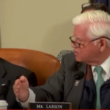Rep. Larson at the Ways and Means markup