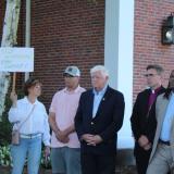 Rep. Larson joins a vigil in Newington after an ICE raid