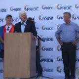 Rep. Larson speaks at West Hartford Pride