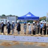 Speaker Matt Ritter and Congressman John Larson break ground at Willow Creek with local officials