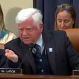 Rep. Larson speaks in the Ways and Means Committee