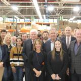 Rep. Larson at Triumph Grand Opening