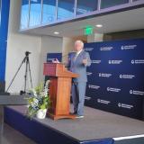 Congressman Larson speaking