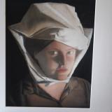 Art potrait of a lady