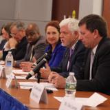 Congressman Larson speaking
