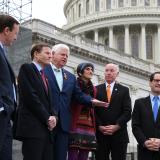 Congressman Larson speaking