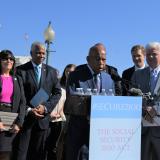 Congressman Larson speaking