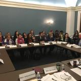 Congressman Larson speaking