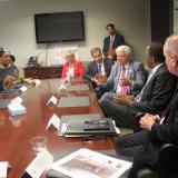 Congressman Larson speaking