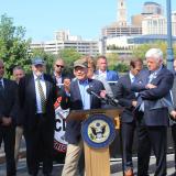Congressman Larson speaking