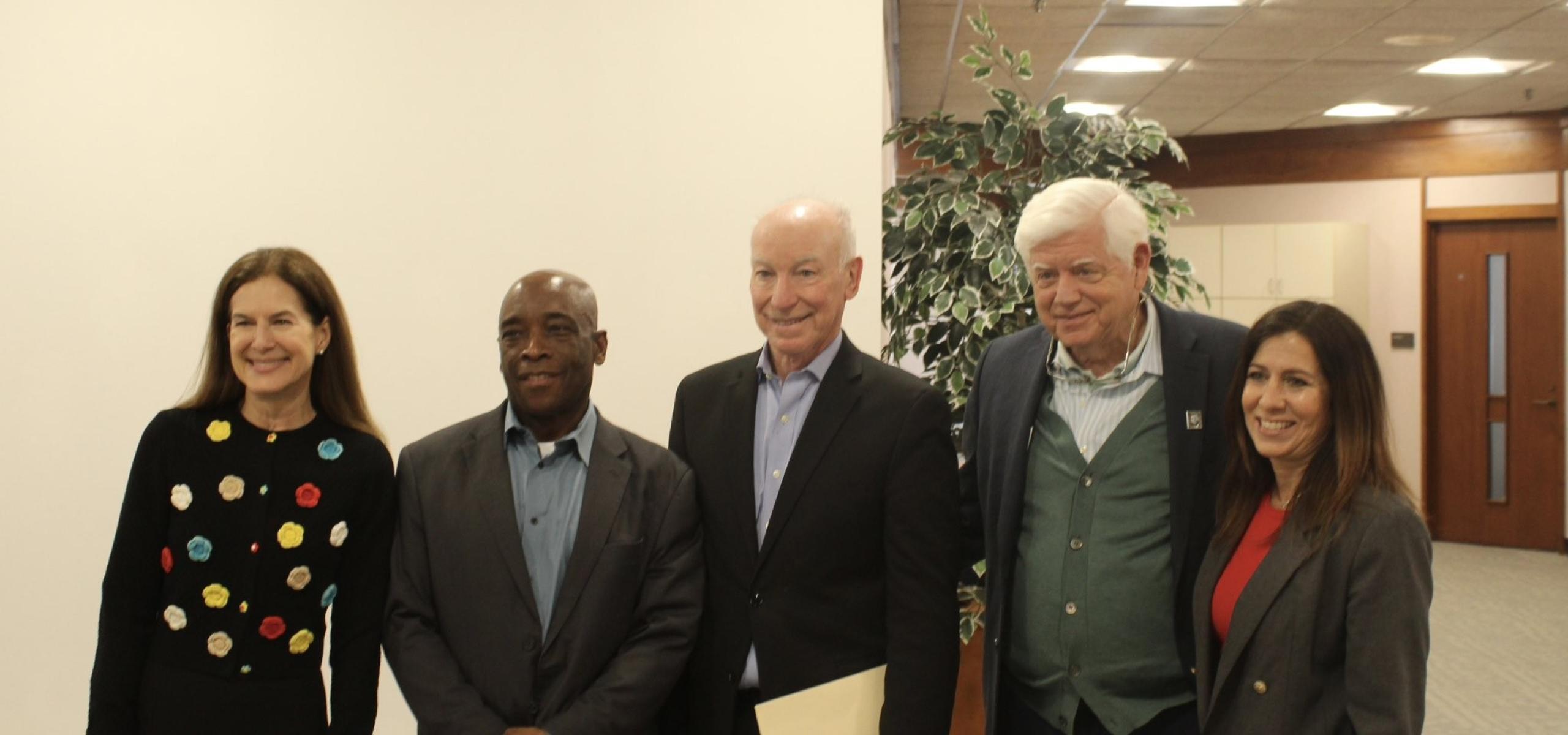 Larson with Courtney at Easterseals