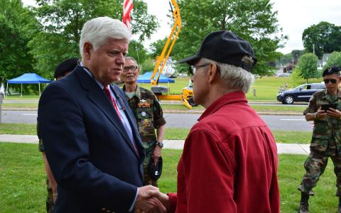 Rep. Larson joins veterans in Bristol
