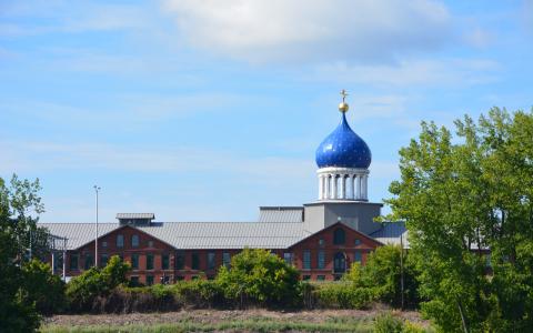 Coltsville sits alongside the banks of the Connecticut River