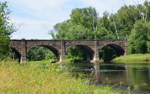 The Farmington River Railroad Bridge