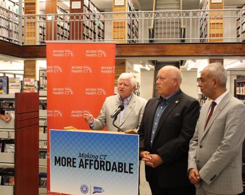 Rep. Larson discusses new health care savings for families