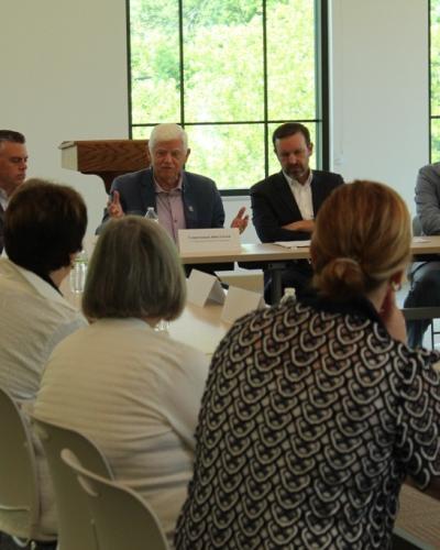 Rep. Larson and Senator Chris Murphy host a housing roundtable in Manchester