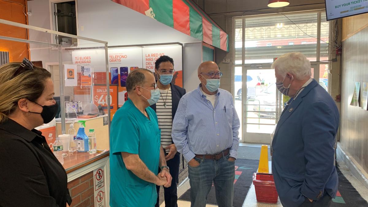 Rep. Larson Meeting with Small Business Owners