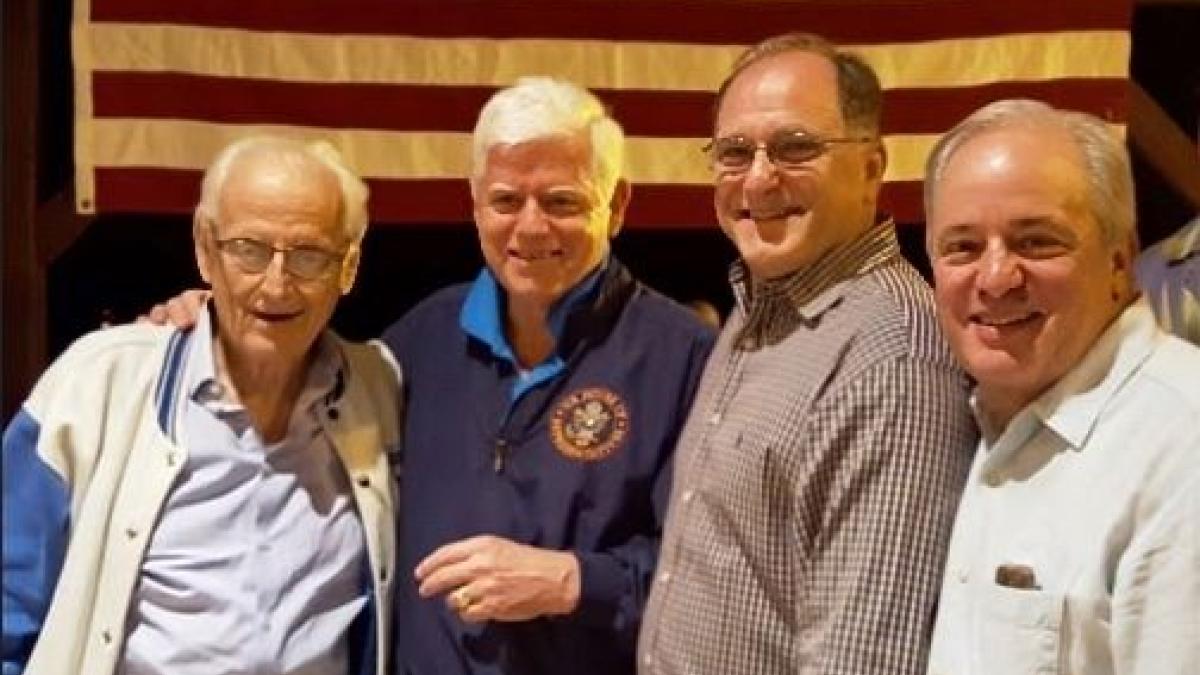 Rep. Larson with Rep. Pascrell