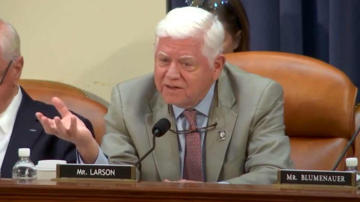 Rep. Larson in the Ways and Means Committee