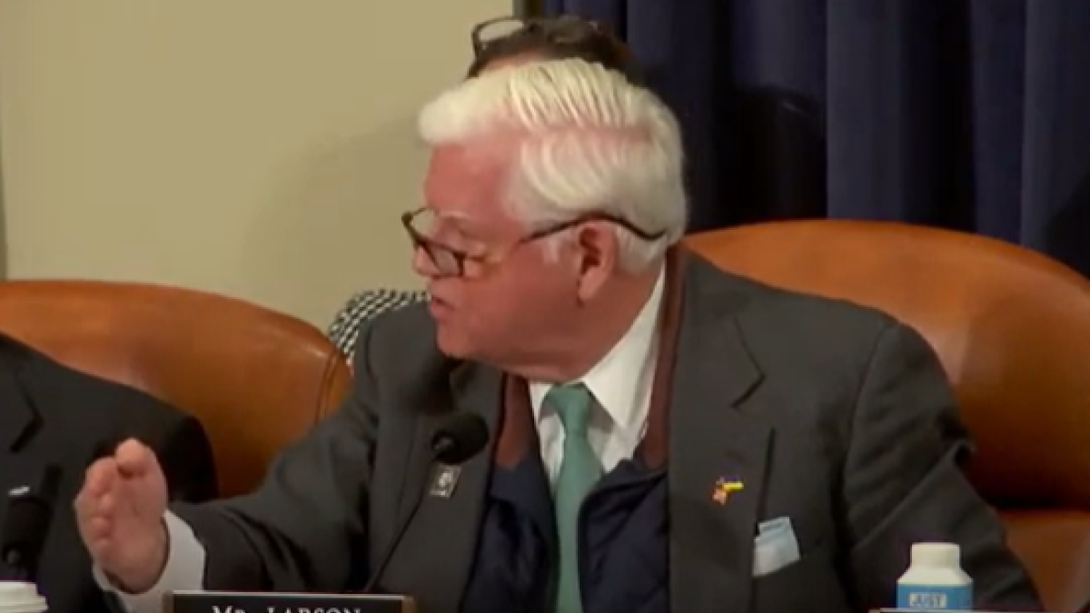 Rep. Larson at the Ways and Means markup