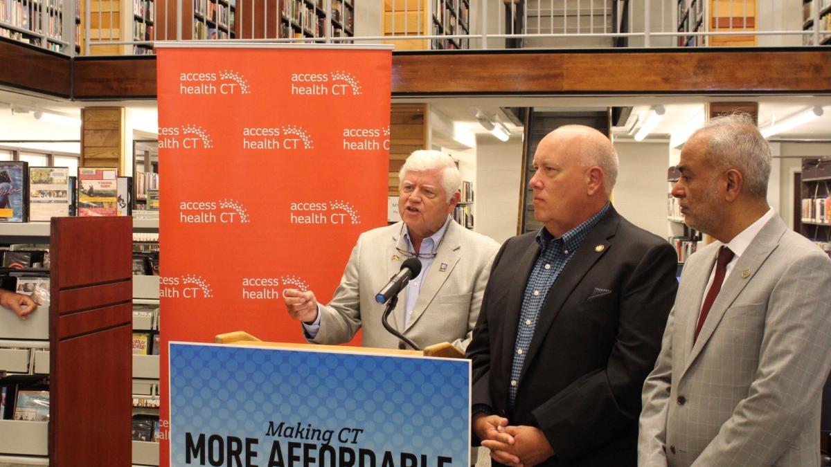 Rep. Larson discusses new health care savings for families