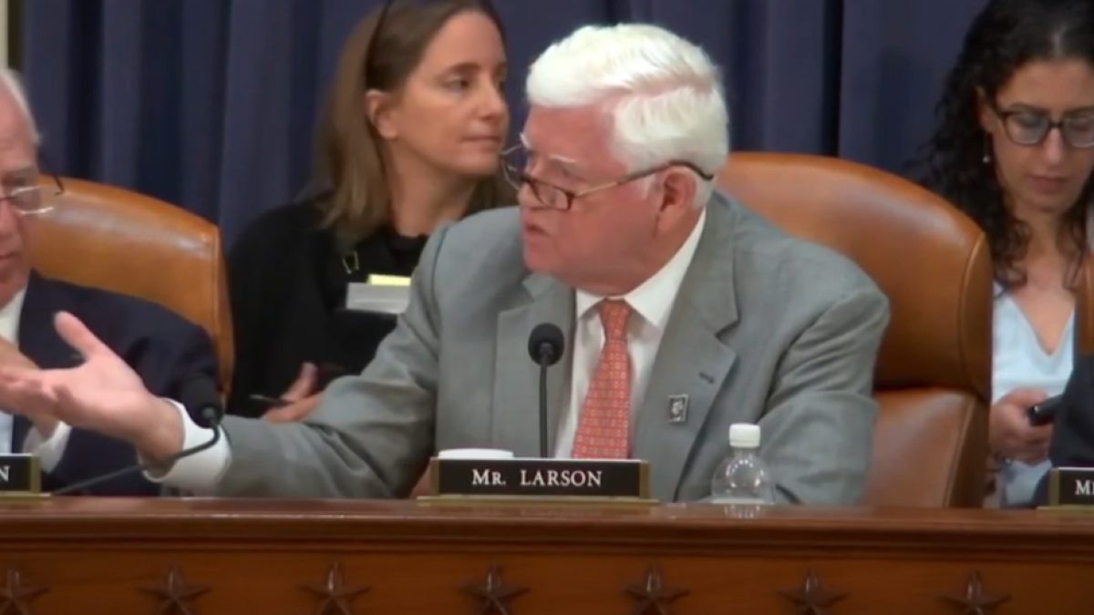 Rep. Larson offer his amendment in the Ways and Means Committee