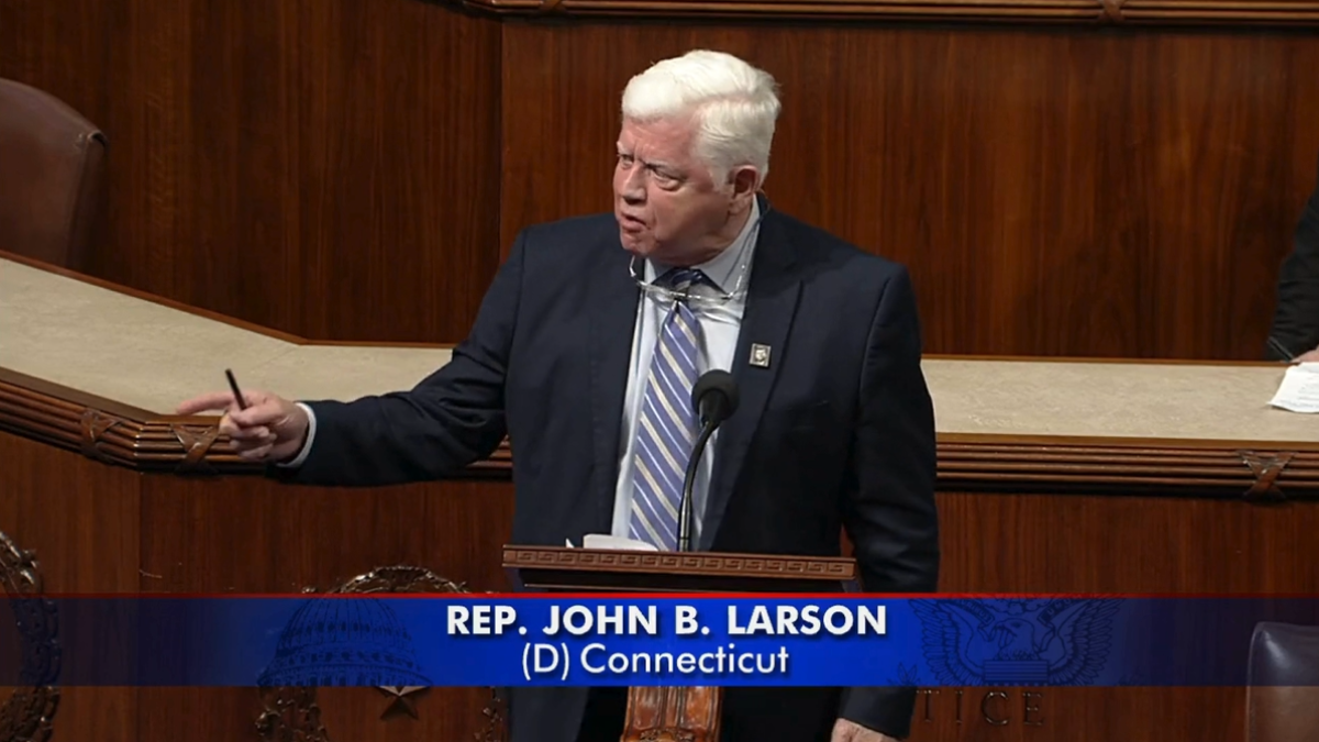 Rep. Larson on House Floor on PBS