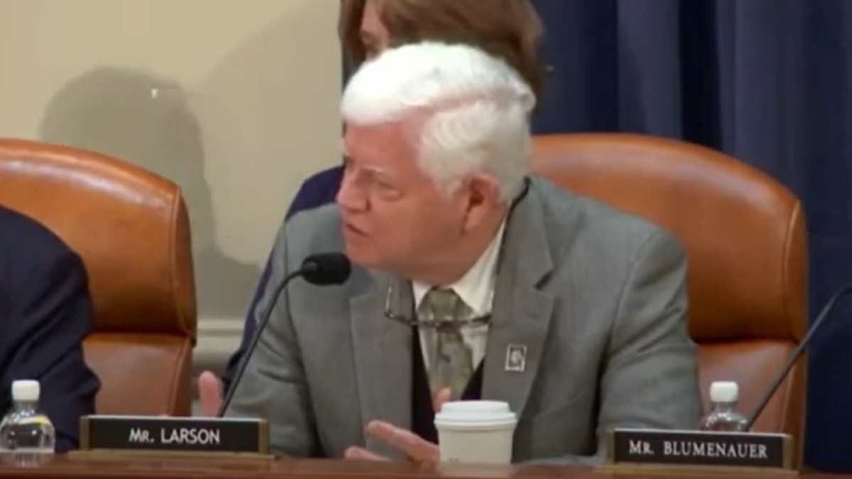 Rep. Larson speaks in the Ways and Means Committee