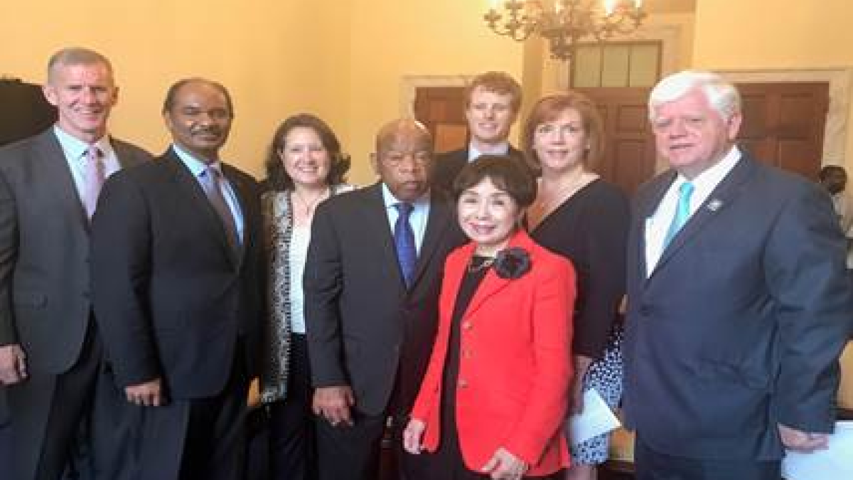 Congressman Larson with other Representatives