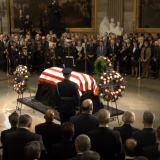 Members of Congress and Vice President Kamala Harris honor former President Jimmy Carter at the U.S. Capitol 