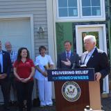 Rep. Larson discusses federal legislation to help homeowners with crumbling foundations  