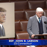 Rep. Larson Salutes President Kennedy on the House Floor